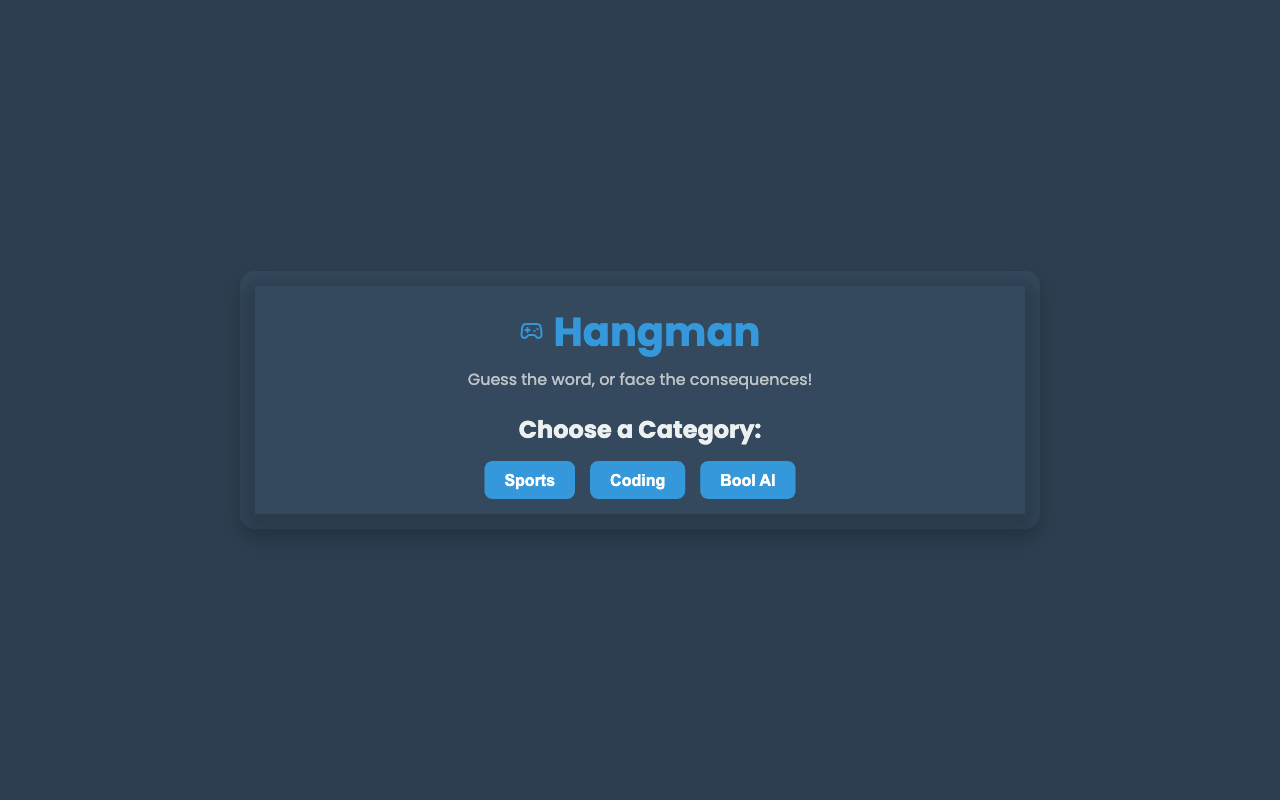 Hangman Word Guesser
 screenshot