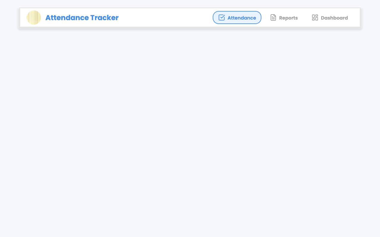 Student Attendance Tracker
 screenshot