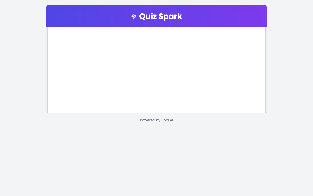 Online Quiz Platform
 screenshot