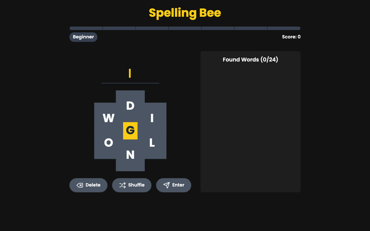 Word Bee Genius
 screenshot